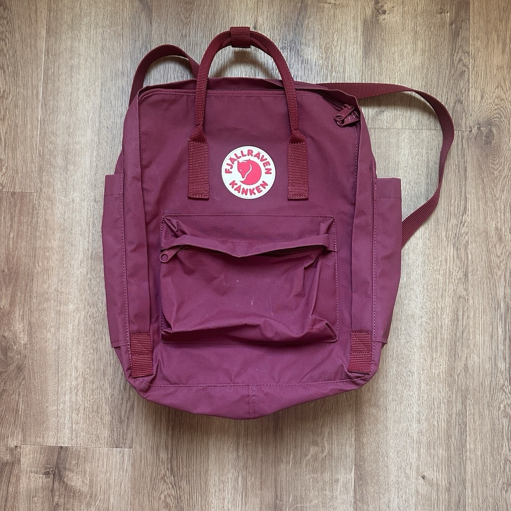 Fjallraven Kanken Backpack Bag In Ox Red Unisex